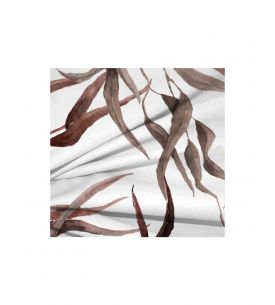 Toile Fresque Algae Rouge L150 x H280 cm