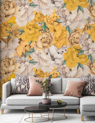 Paeonia - Wallpanel