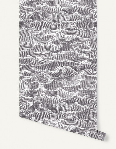 Waves - Papier Peint Adhésif