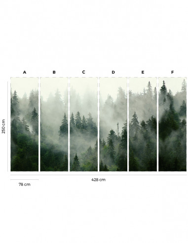 Boreal Forest - Fresque