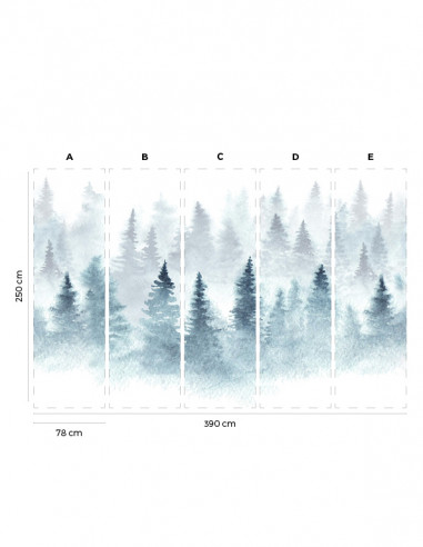 Winter Forest - Wallpanel Archive...