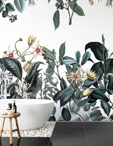 Cali Floral - Wallpanel customizable