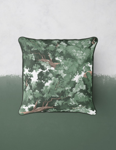 Bushu Vert Sencha - Cushion cover