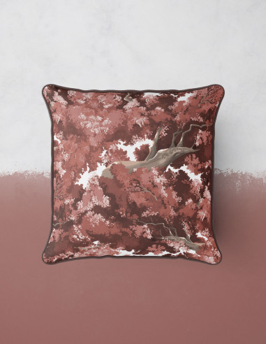 Bushu Rouge Aka  - Housse de Coussin