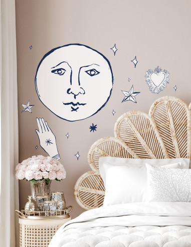 Mystic Ligne Lazuli - Large sticker