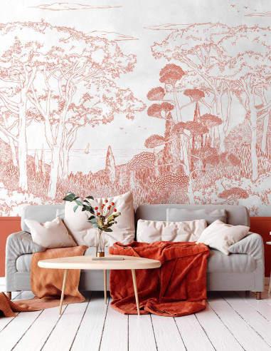 Toscane Line - Wallpanel customizable