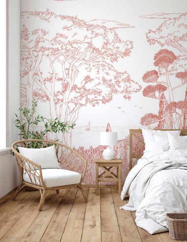 Toscane Line - Fresque personnalisable