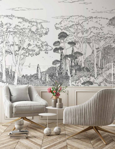 Toscane Line - Wallpanel customizable