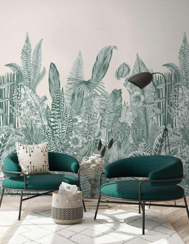 Botanic - Wallpanel customizable