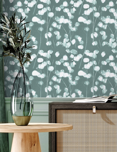 Cyanotype Lunaria - Wallpanel Archive...