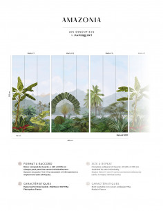 Amazonia - Wallpanel Pack 2