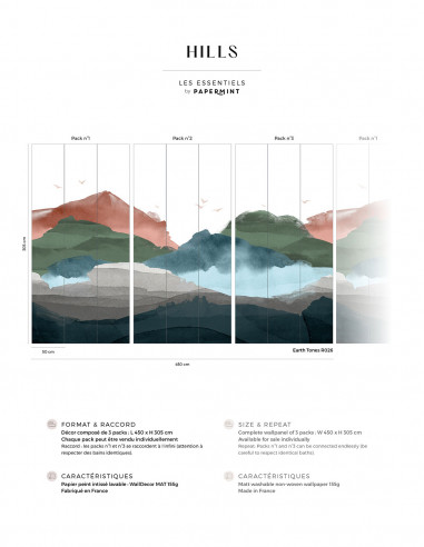Hills - Wallpanel Pack
