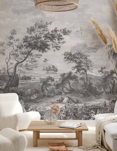 Fontainebleau Grisaille -...