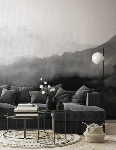 Mountain Water - Fresque personnalisable