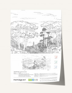 Toscane Line Wallpanel -...