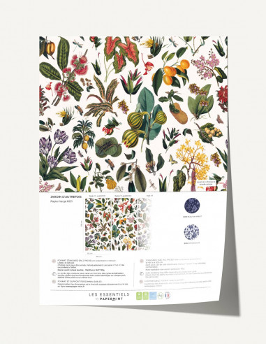 Jardin d'Autrefois Fresque Pack -...