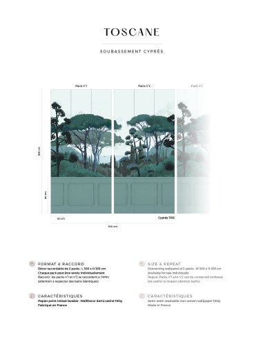 Toscane Soubassement - Sample