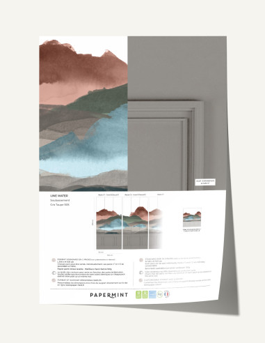 Line Water Soubassement - Sample