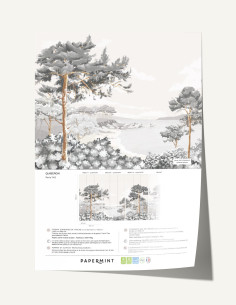 Quiberon Wallpanel -...