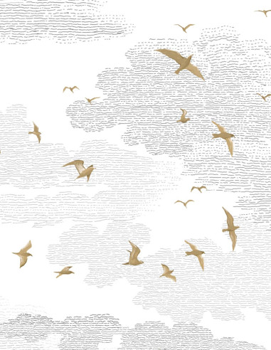 Les Oiseaux - Wallpanel customizable