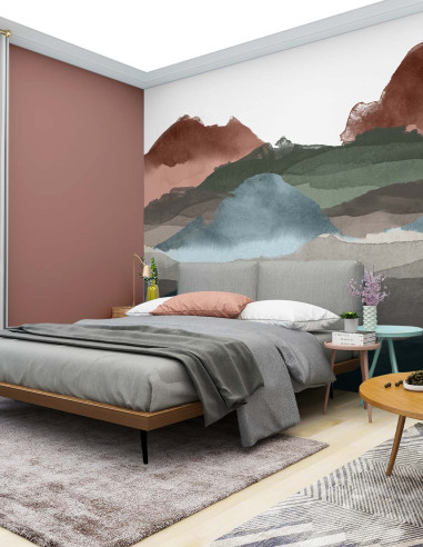 Line Water - Fresque personnalisable