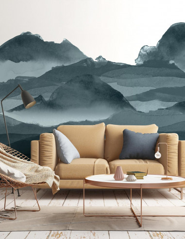 Line Water - Wallpanel customizable