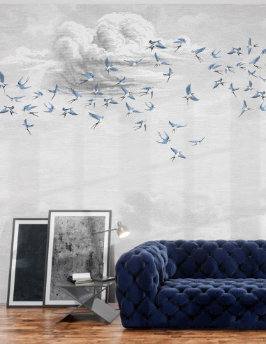 Swallow Cloud - Wallpanel customizable