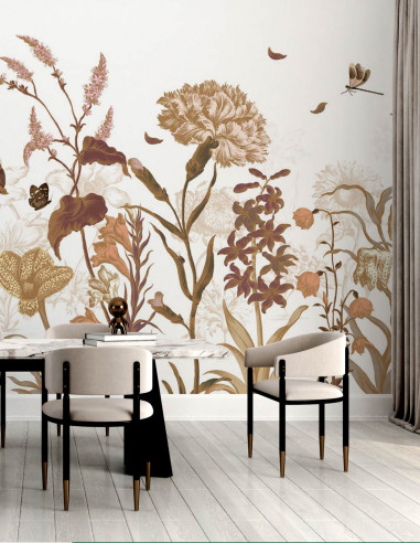 Jardin Anglais - Fresque personnalisable