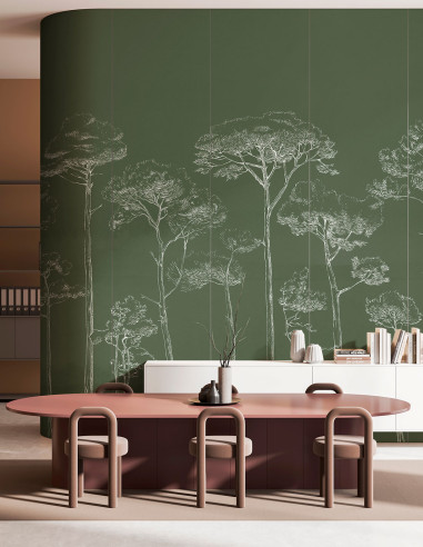Sous Les Pins - Wallpanel customizable