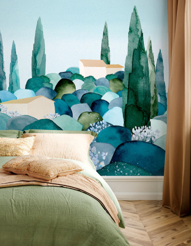 Les Cyprès - Wallpanel customizable