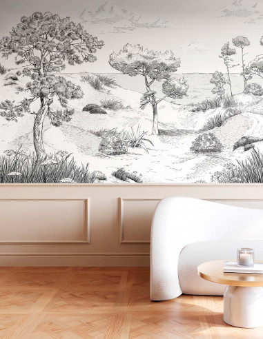 Côte Sauvage - Wallpanel customizable