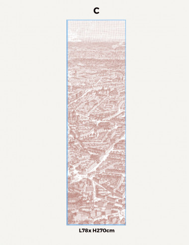 Tour Eiffel Acajou - Single Strip,...
