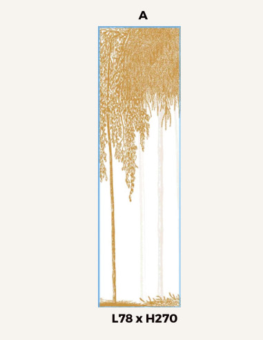 Woods Ocre Jaune - Single Strip, W78...