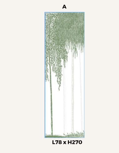 Woods Vert Forêt - Single Strip, W78...