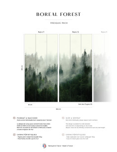 Boreal Forest - Affresco a... 2