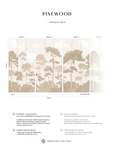 Pinewood - Wallpanel Pack