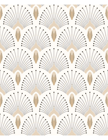 1925 Beige - Papier peint second...
