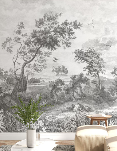 Fontainebleau Fresque Pack L150cm X H...