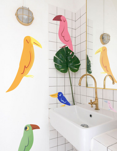 Touc-Touc - Large stickers 90 x 90 -...