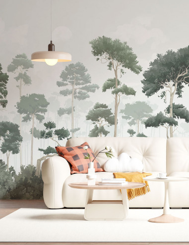 Pinewood - Fresque personnalisable