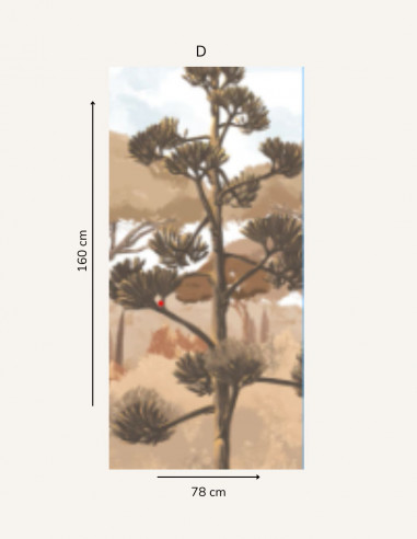 Toscane Vert - Single strip, W78 x...