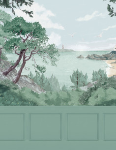 Bretagne Soubassement Vert... 2