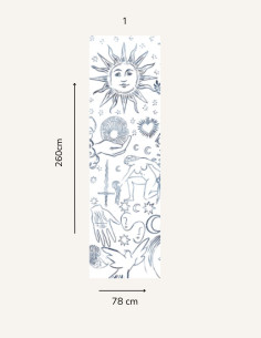 Divin - Lé unique L78 x H260cm 2