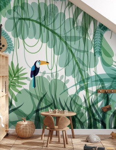 Toucan Vert - Fresque Pack...