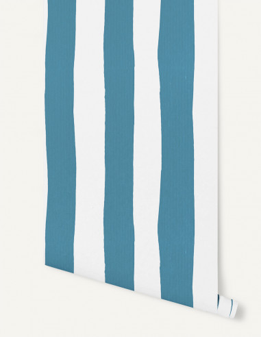 Rayures Blue- roll 3m x 50cm