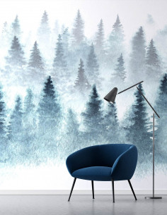 Winter Forest - Fresque... 2