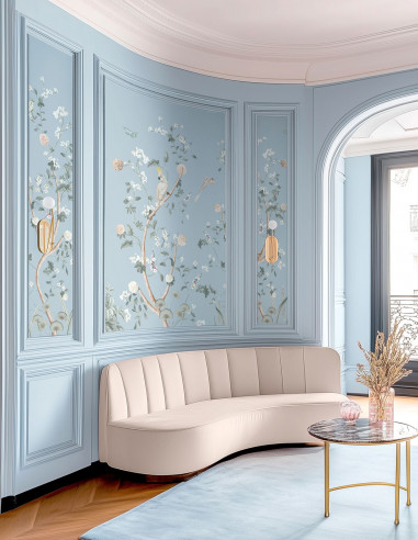 Chinoiserie - Wallpanel customizable