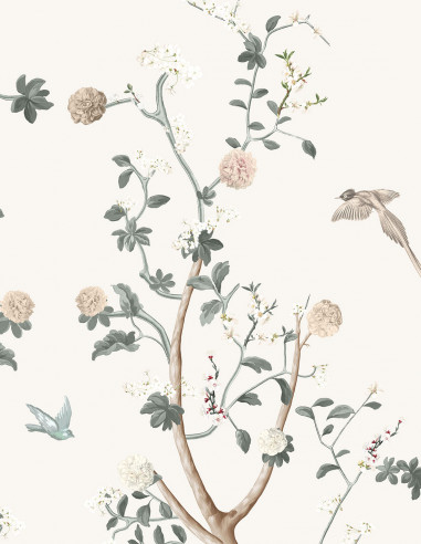 Chinoiserie - Wallpanel customizable
