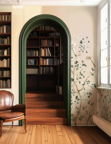 Chinoiserie - Wallpanel customizable