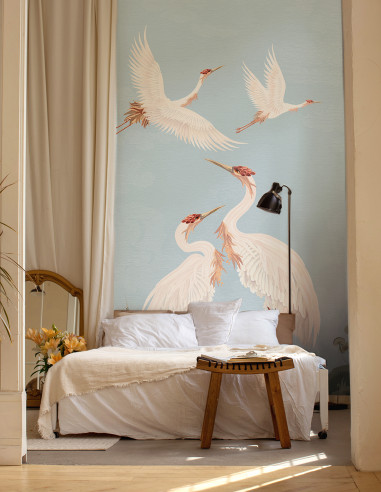 La Danse des Hérons - Wallpanel...